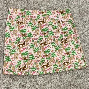 Sweet TIBI Tropical Monkey Skirt, 8